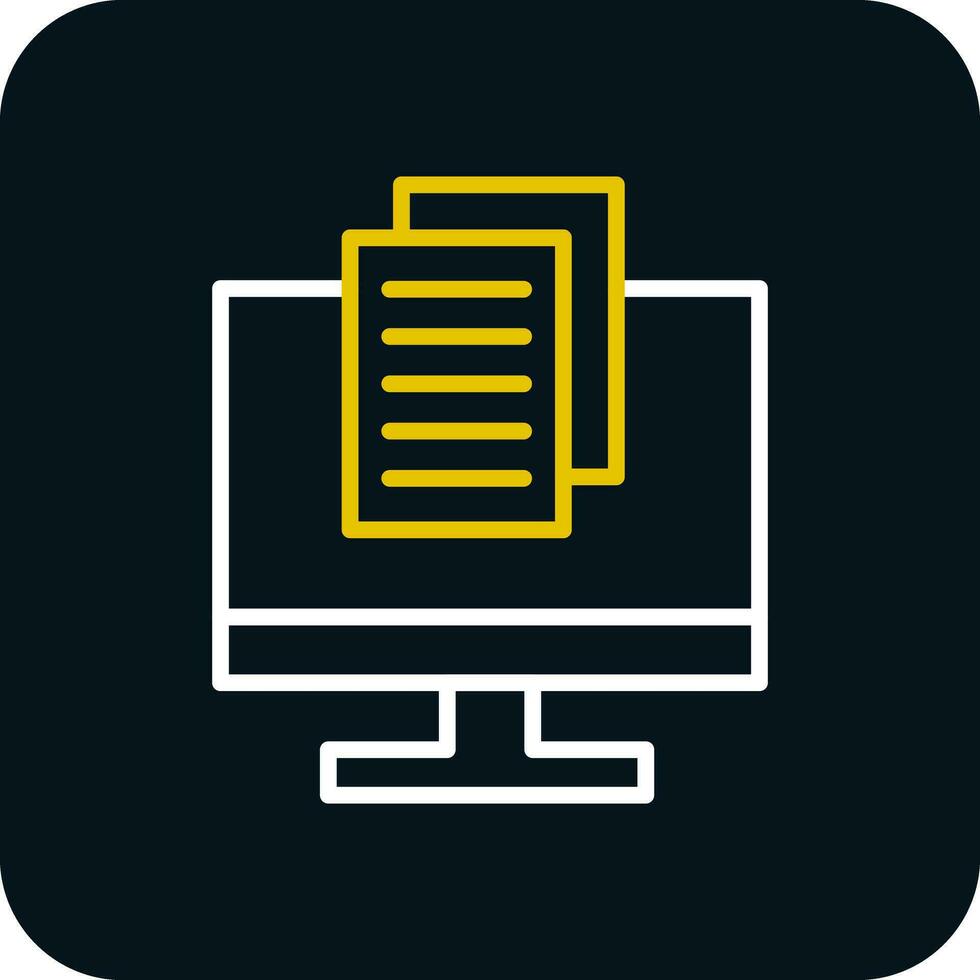 Desktop Vector Icon Design