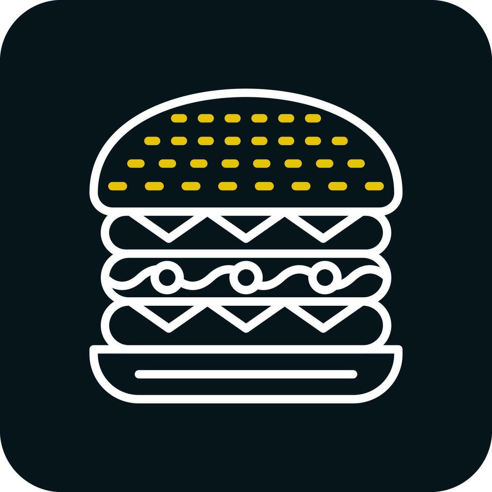 Cesar Burger Vector Icon Design