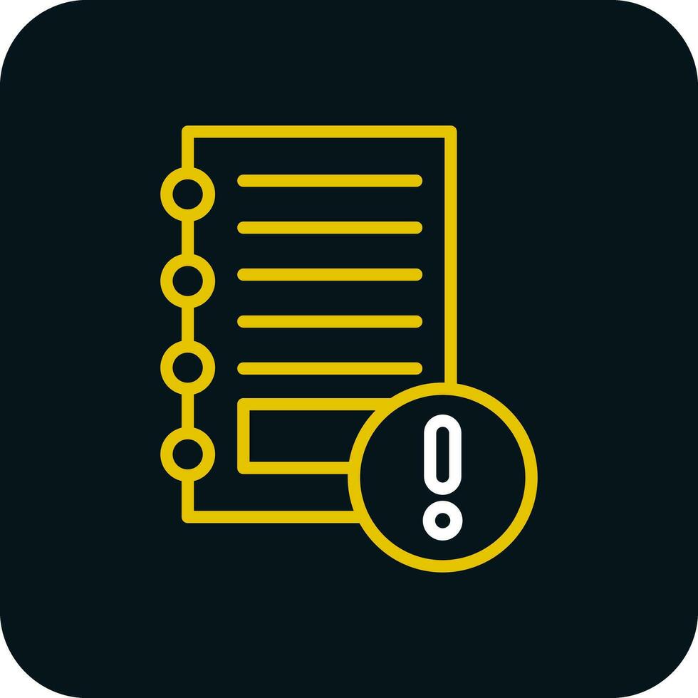 Notepad Vector Icon Design
