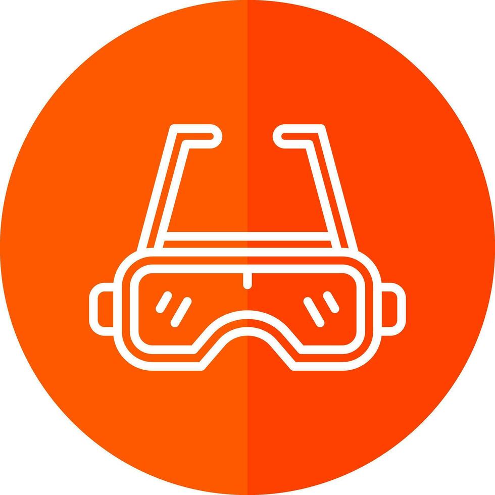 Safety googles Vector Icon Design