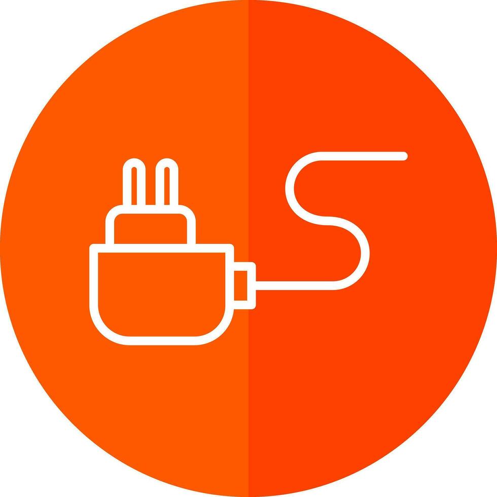 Mobile charger Vector Icon Design