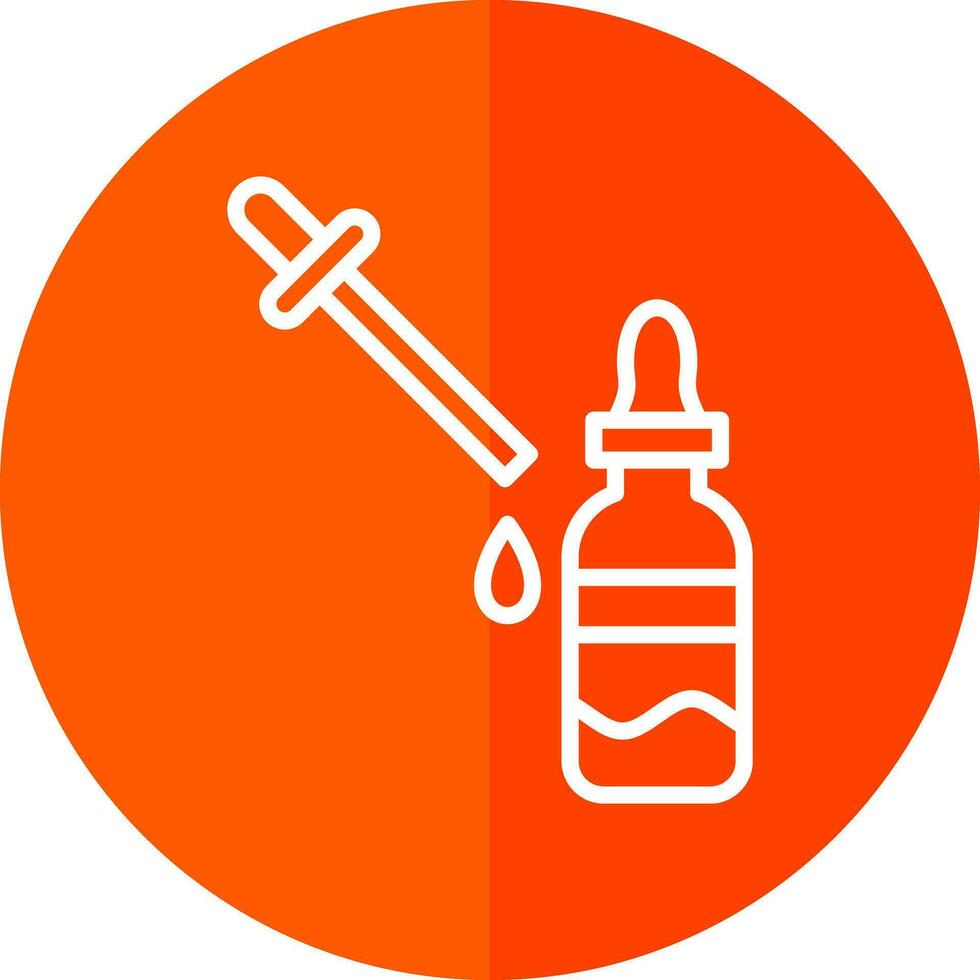 diseño de icono de vector de suero