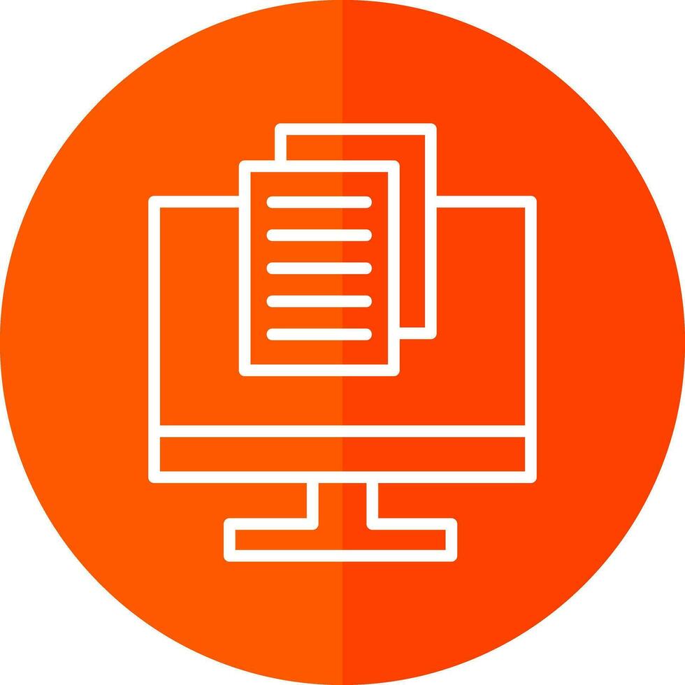 Desktop Vector Icon Design