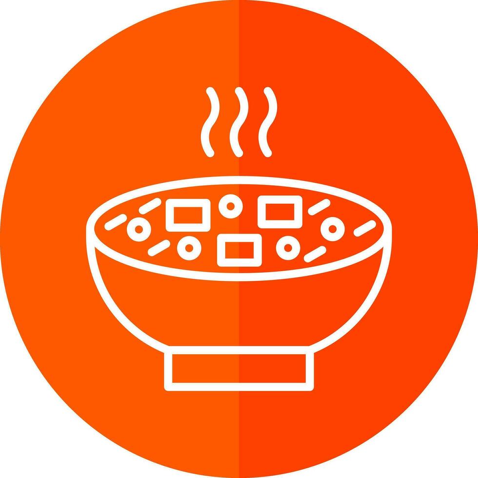 Miso Soup Vector Icon Design