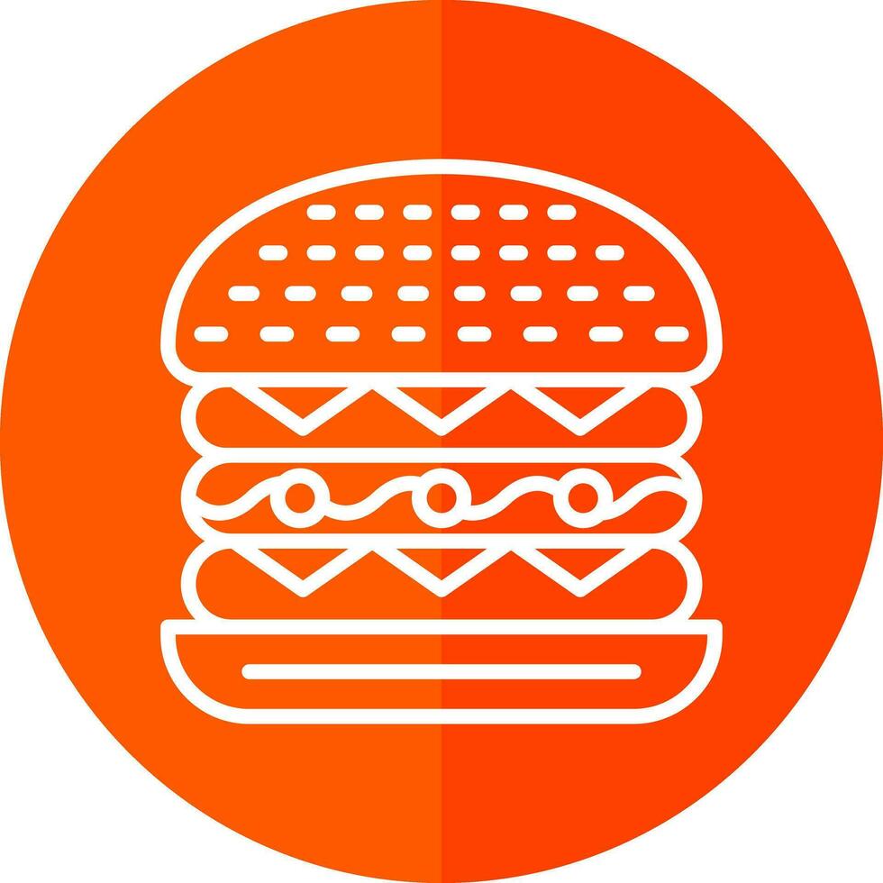 Cesar Burger Vector Icon Design