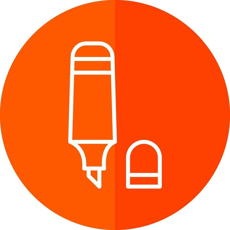 Highlighter Vector Icon Design