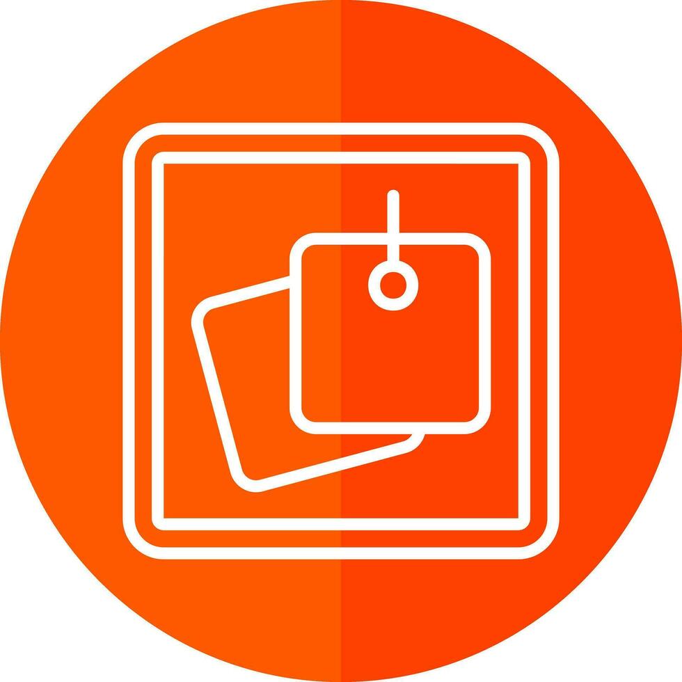 Sticky Notes Vector Icon Design