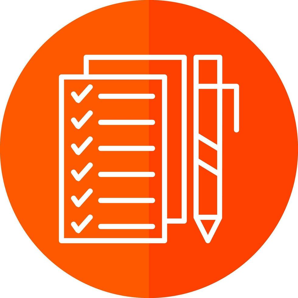 Checklist Vector Icon Design