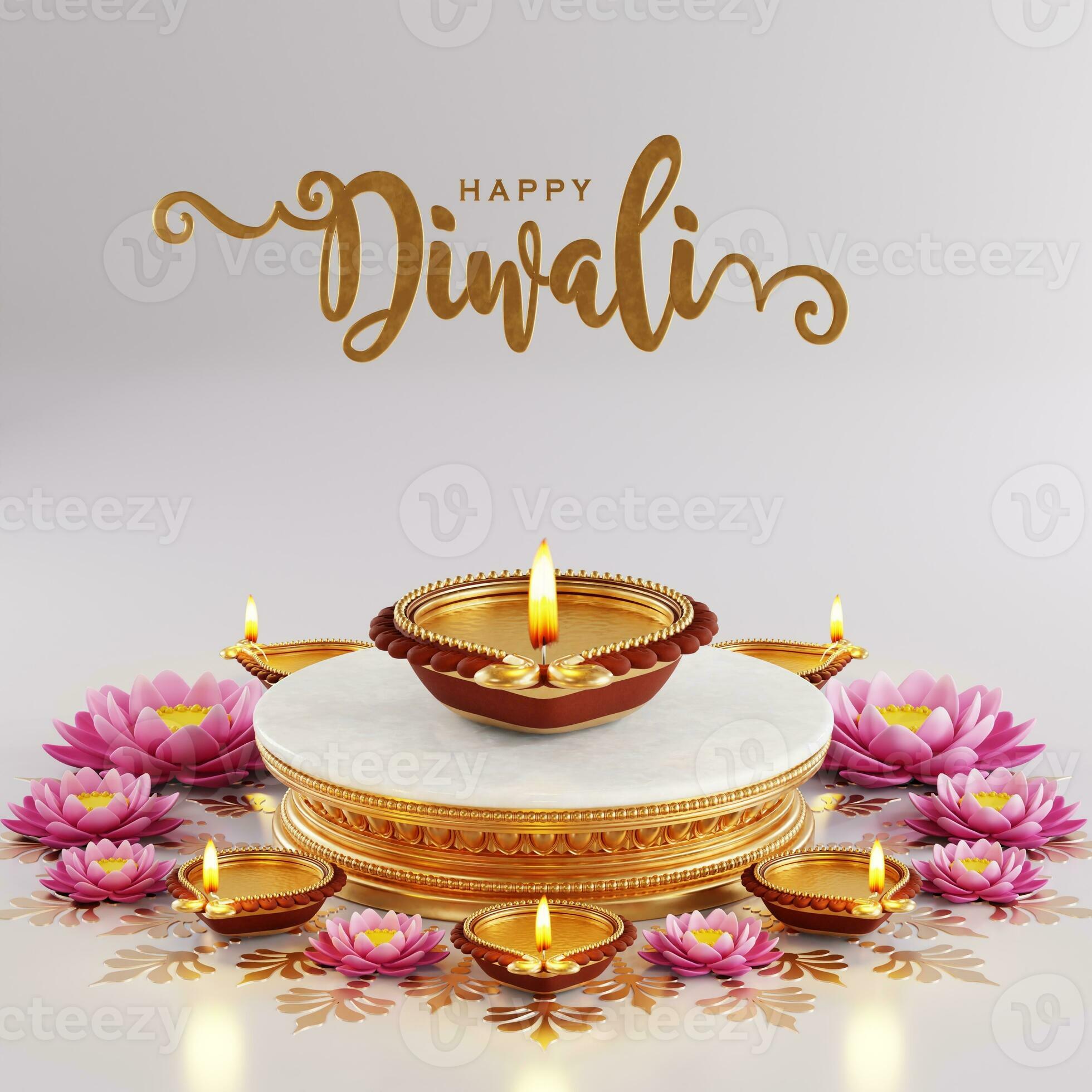 Happy sales diwali 3d