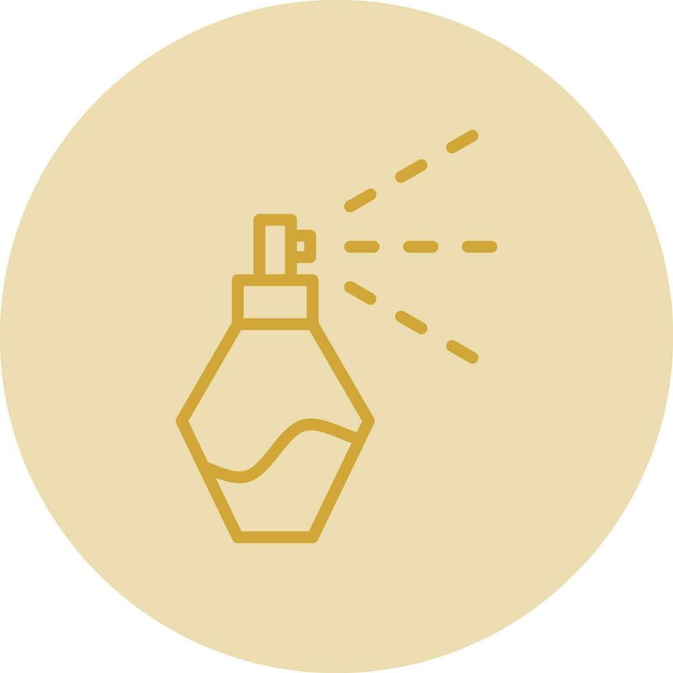 Perfume Bottle Vector Icon Design