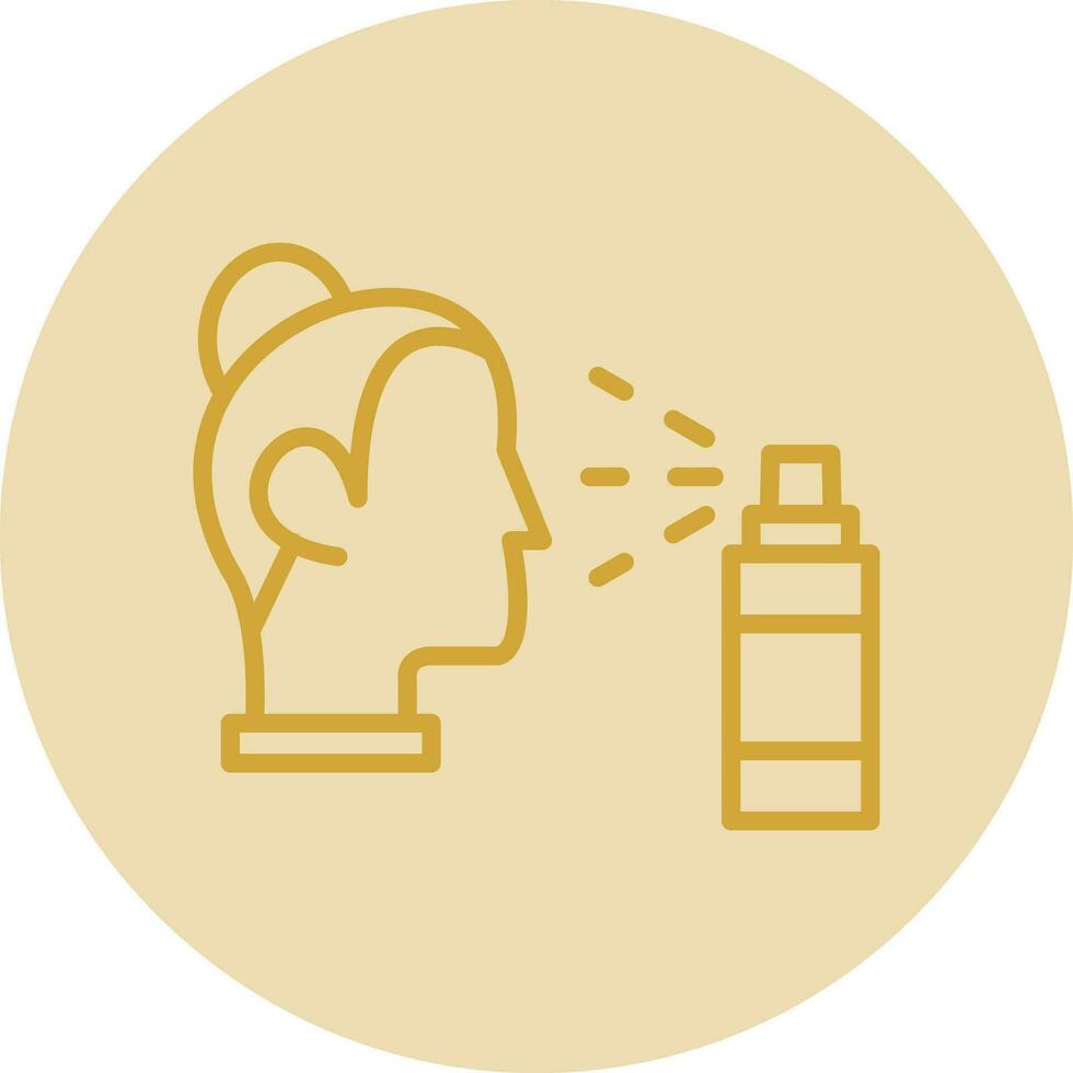 Face Mist Vector Icon Design