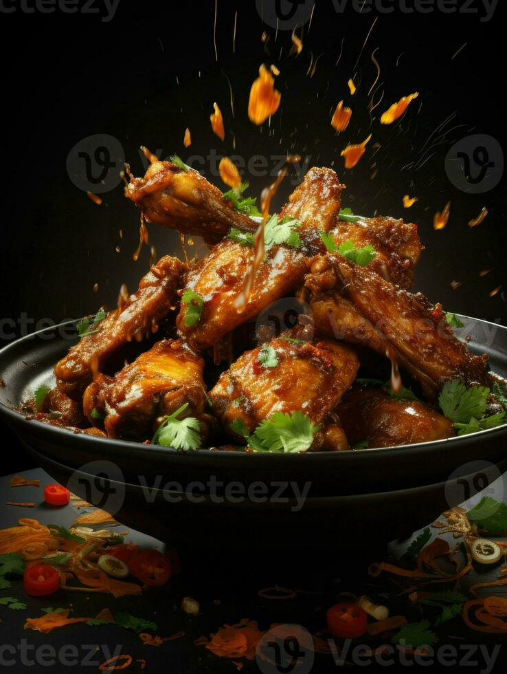 AI Generative a photo of curry