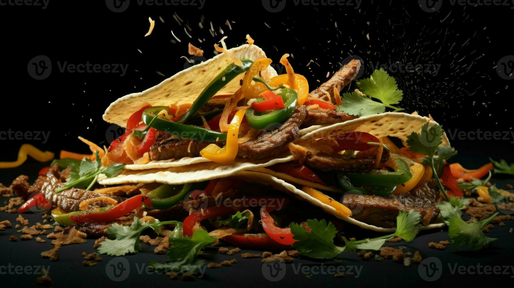 AI Generative a photo of fajitas