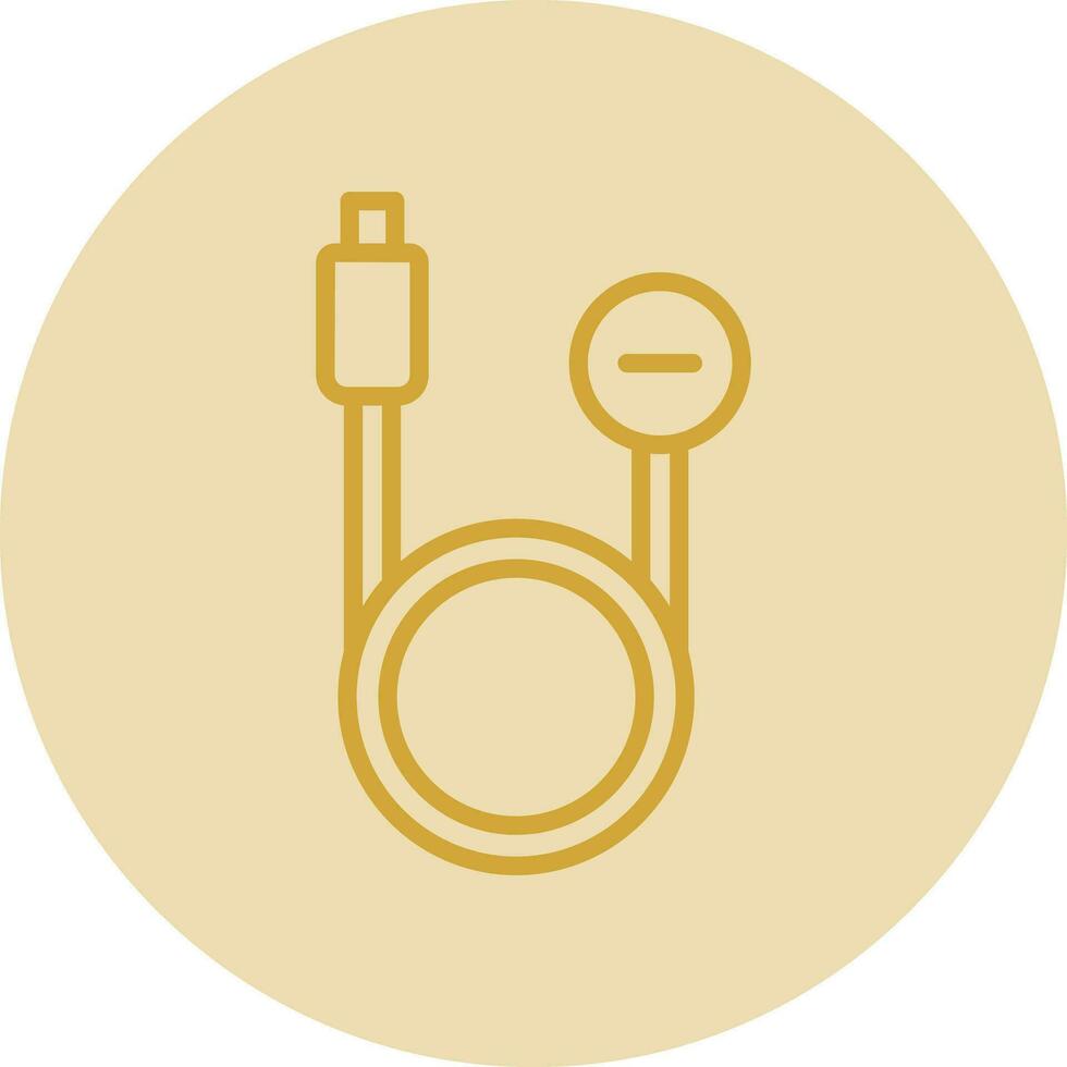 Remove cable Vector Icon Design