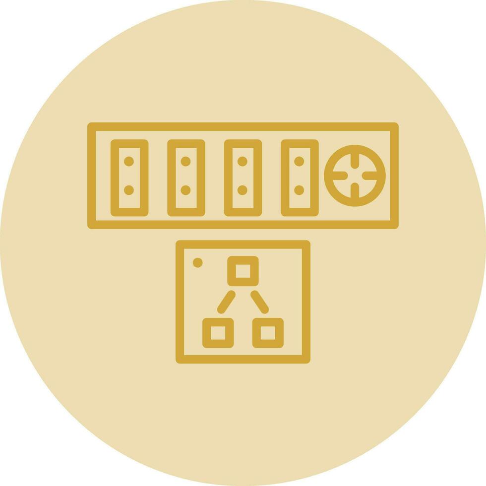 Wall socket Vector Icon Design