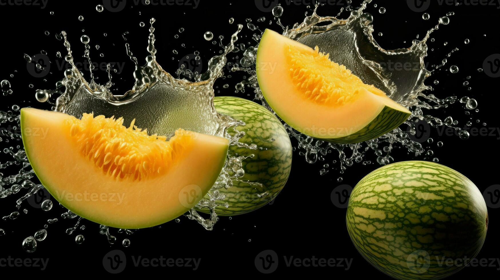 AI Generative a photo of melon