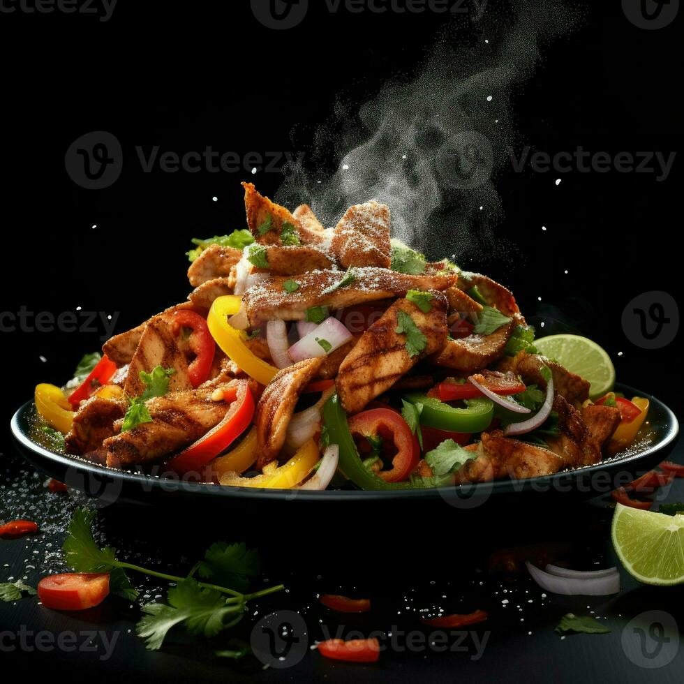 AI Generative a photo of fajitas