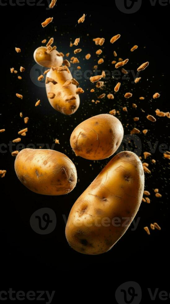 AI Generative a photo of potato
