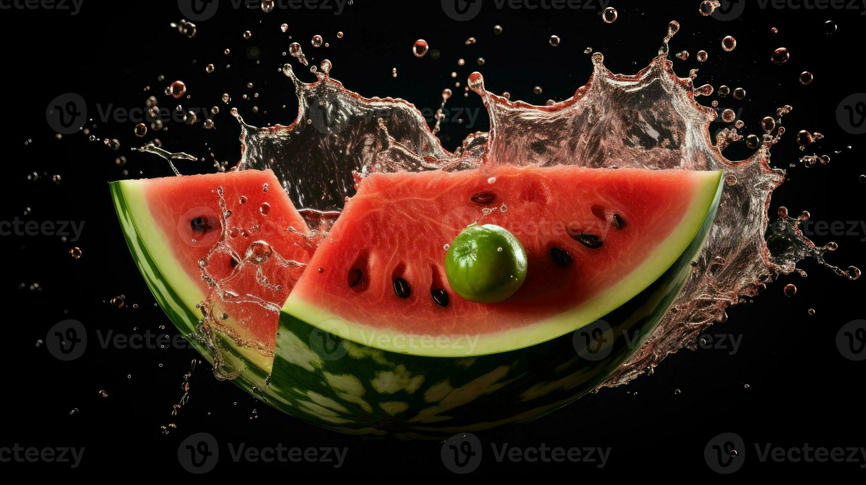 AI Generative a photo of watermelon