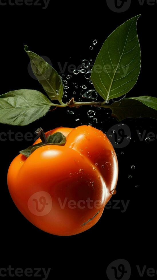 AI Generative a photo of persimmon