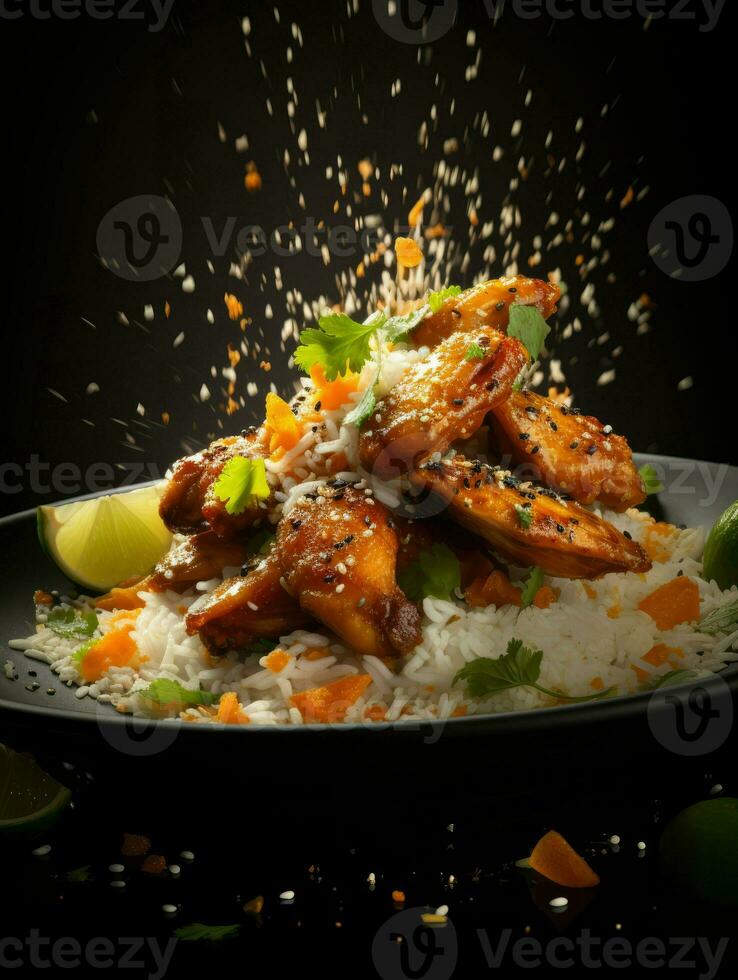 AI Generative a photo of curry