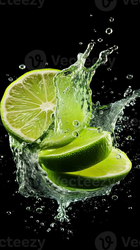 AI Generative a photo of lime