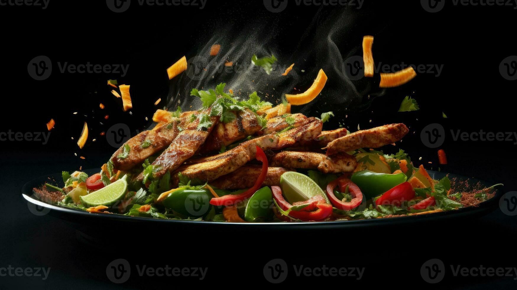 AI Generative a photo of fajitas