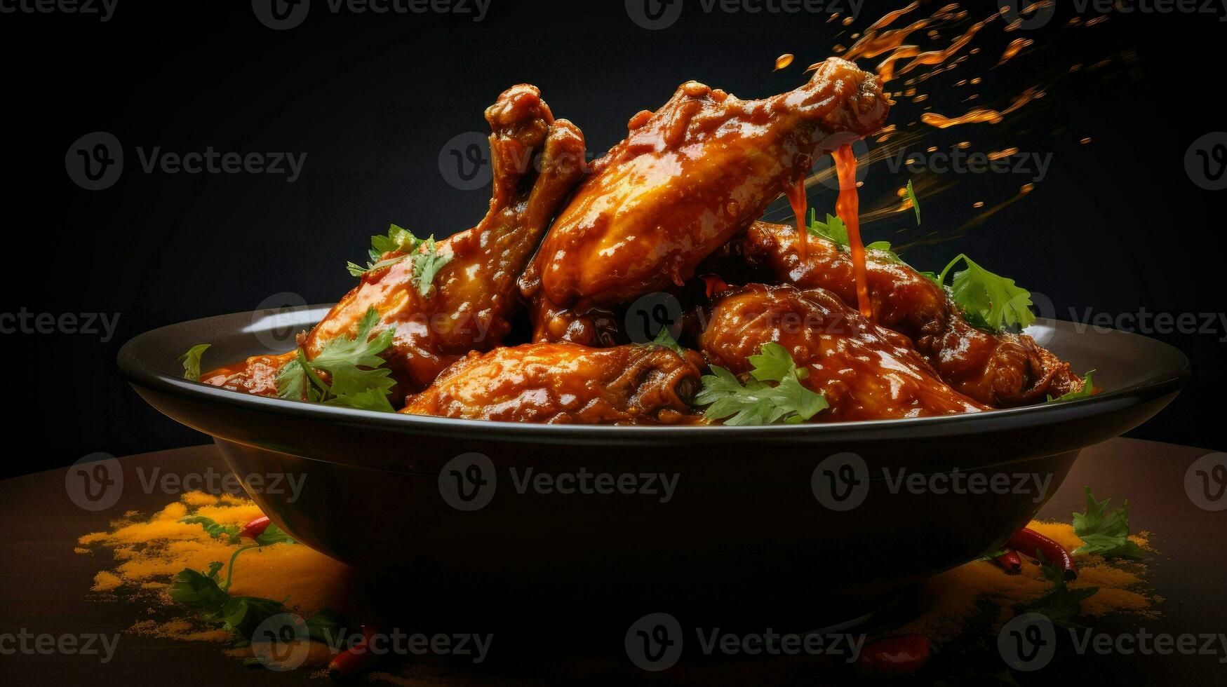 AI Generative a photo of curry