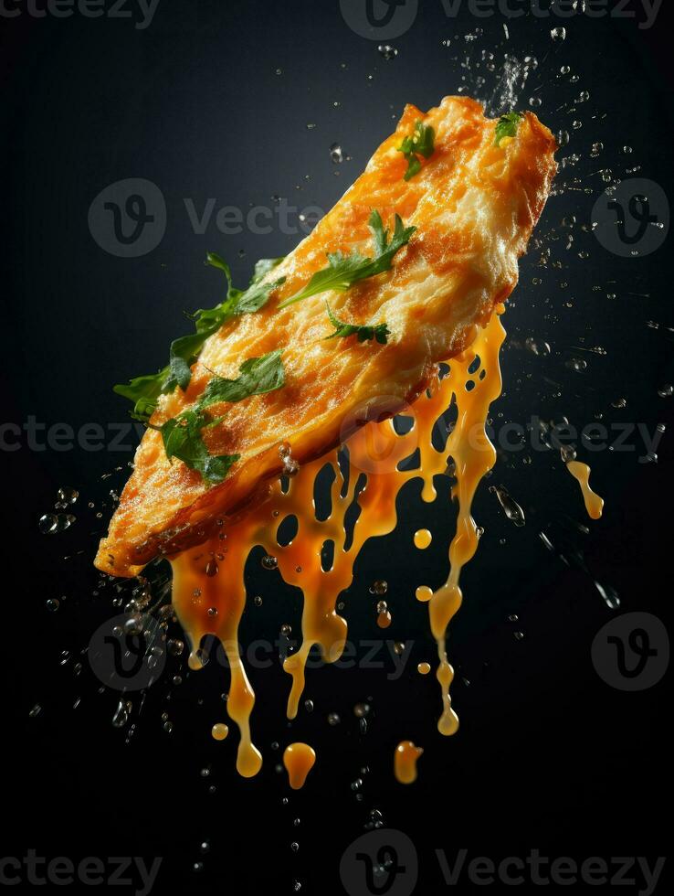 AI Generative a photo of omelette