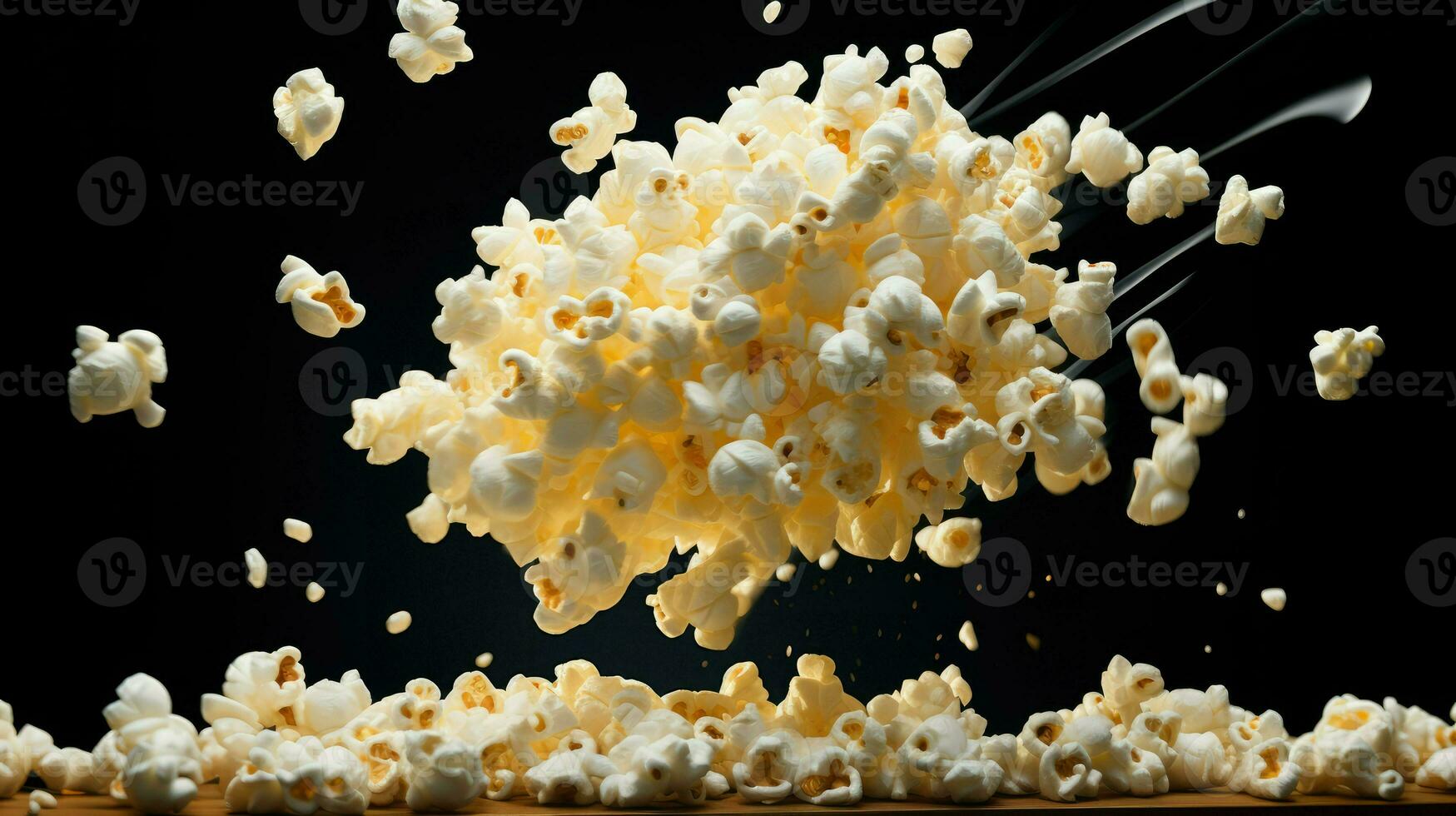 AI Generative a photo of popcorn