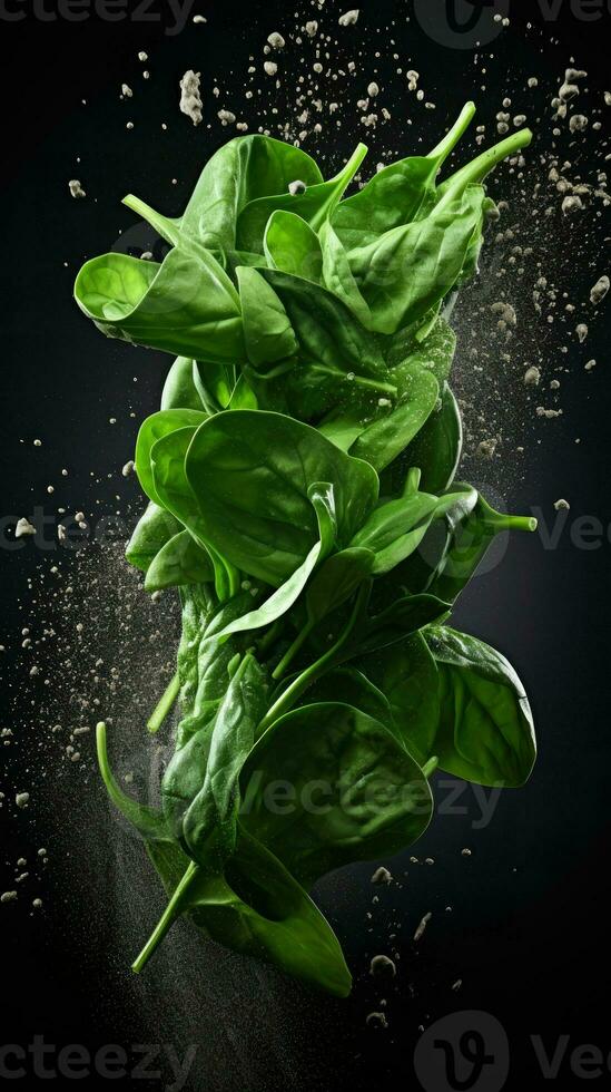 AI Generative a photo of spinach