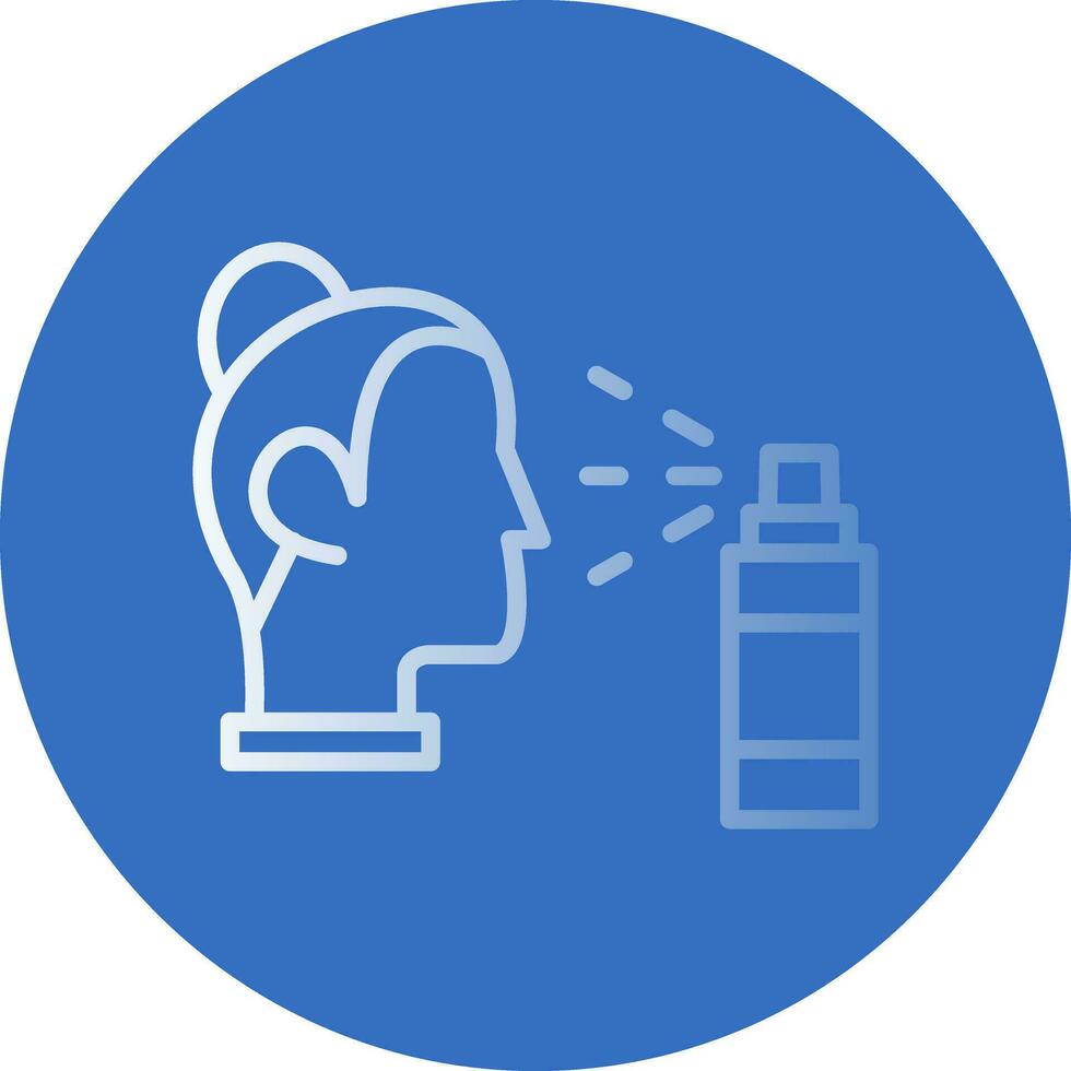 Face Mist Vector Icon Design