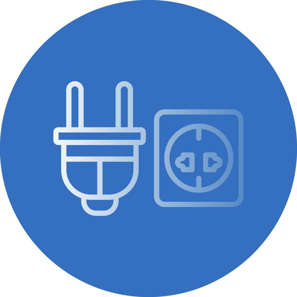 Power socket Vector Icon Design