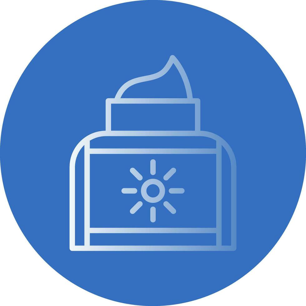 Sunscreen Vector Icon Design