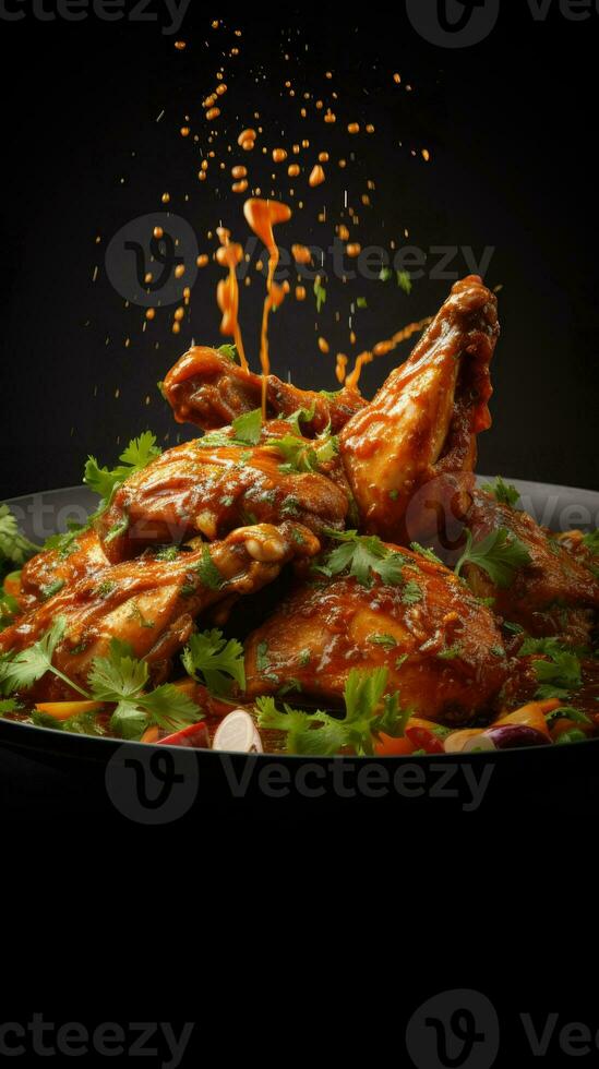 AI Generative a photo of curry