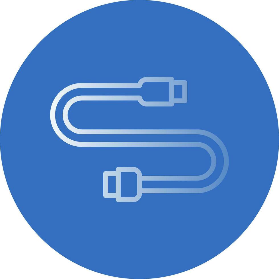 Connector and Cable Vector Icon Design