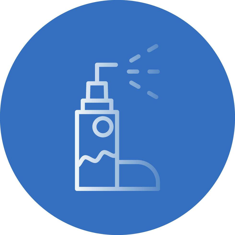 Dry Shampoo Vector Icon Design