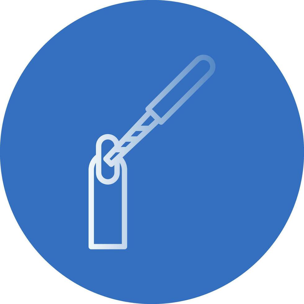 Nail File Vector Icon Design