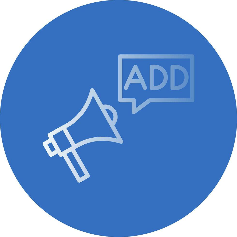Advert Vector Icon Design