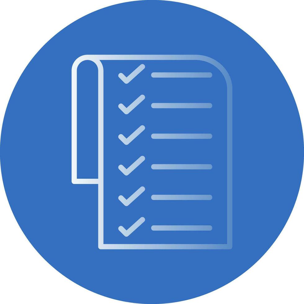 Checklist Vector Icon Design