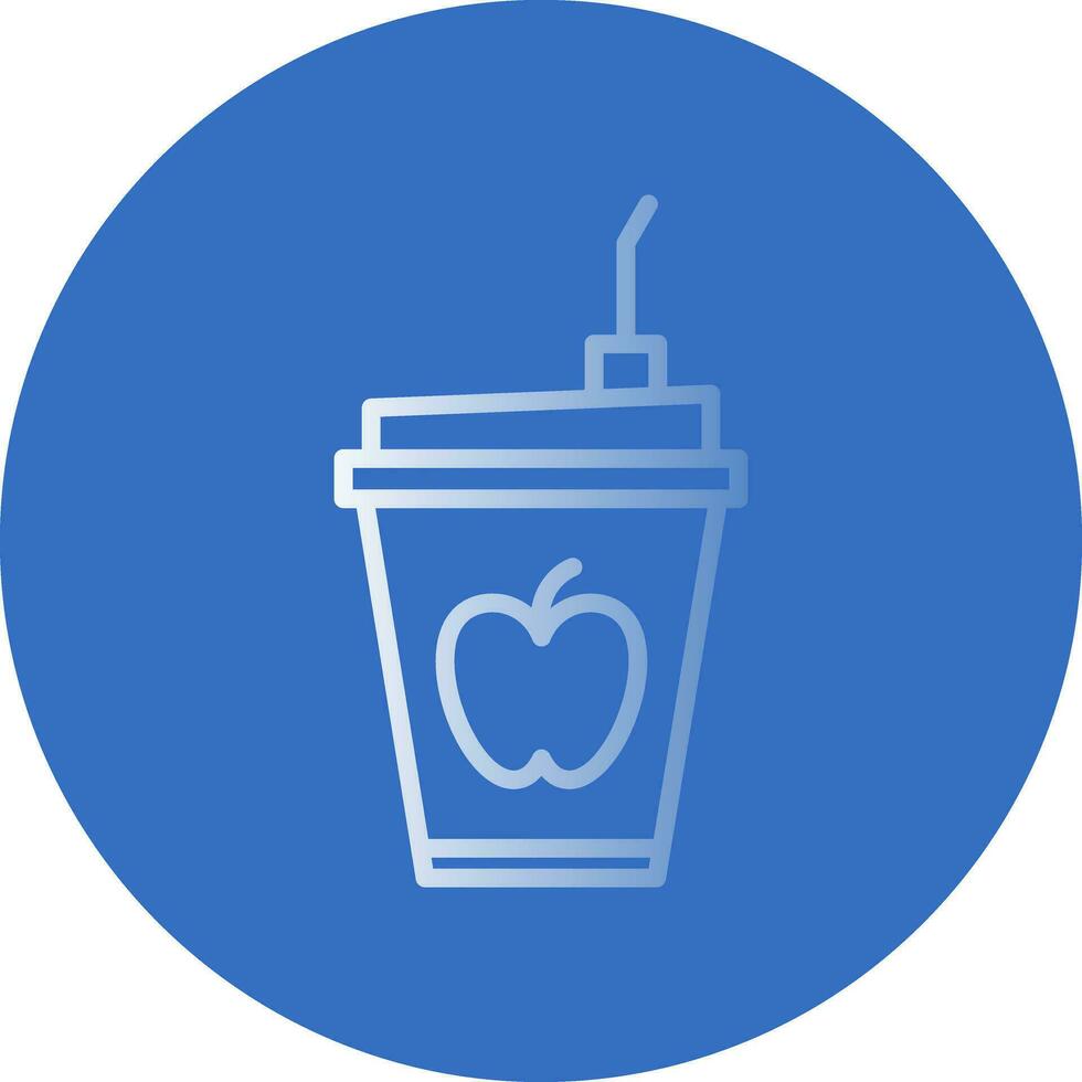 Fruit Smoothie Vector Icon Design