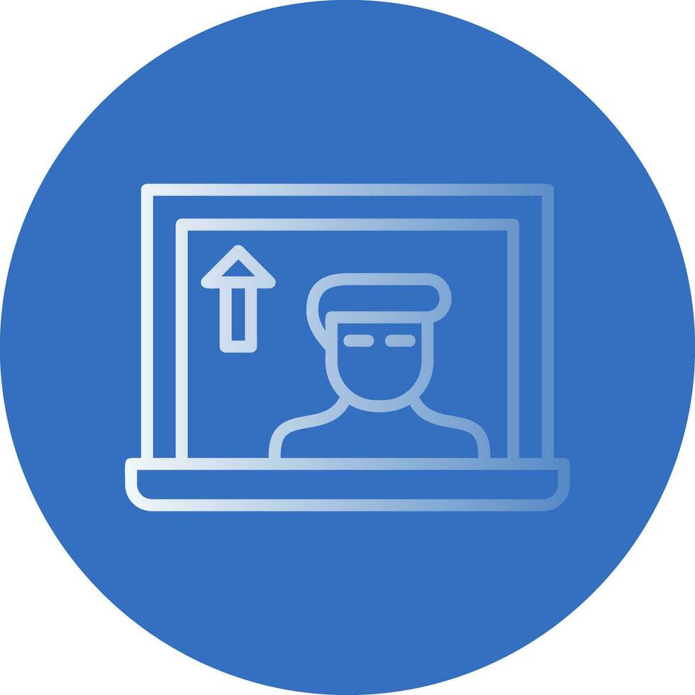 Laptop Vector Icon Design