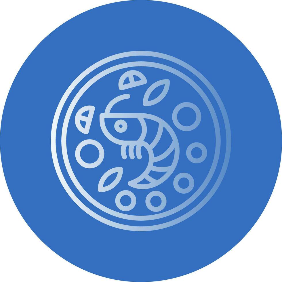 Shrimp Scampi Vector Icon Design
