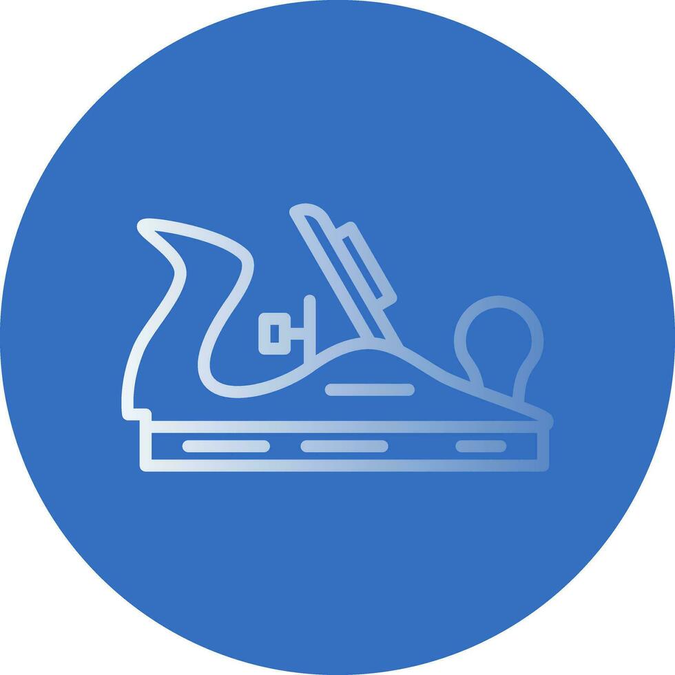 Wood plane Vector Icon Design