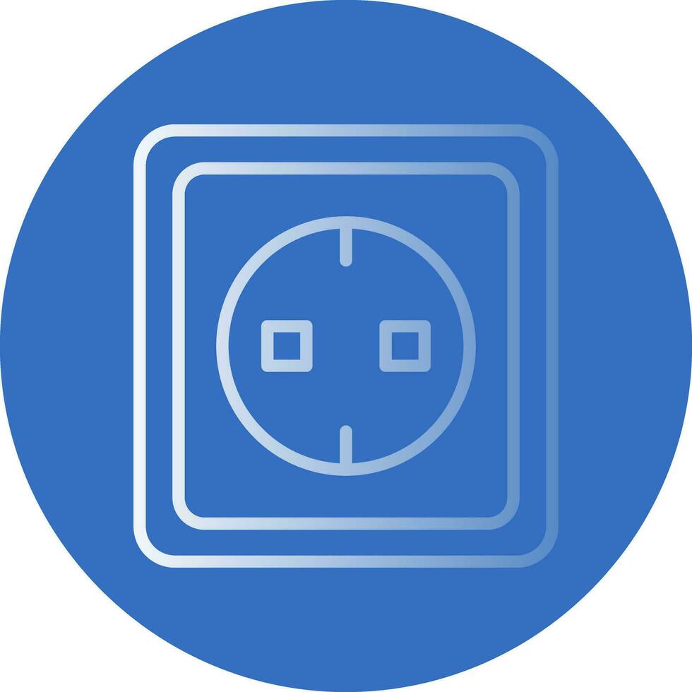 Electric socket Vector Icon Design
