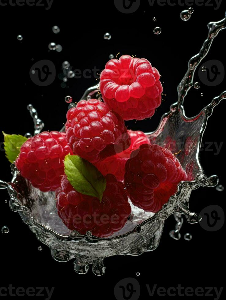 a photo of raspberry
