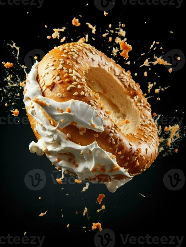 a photo of bagel