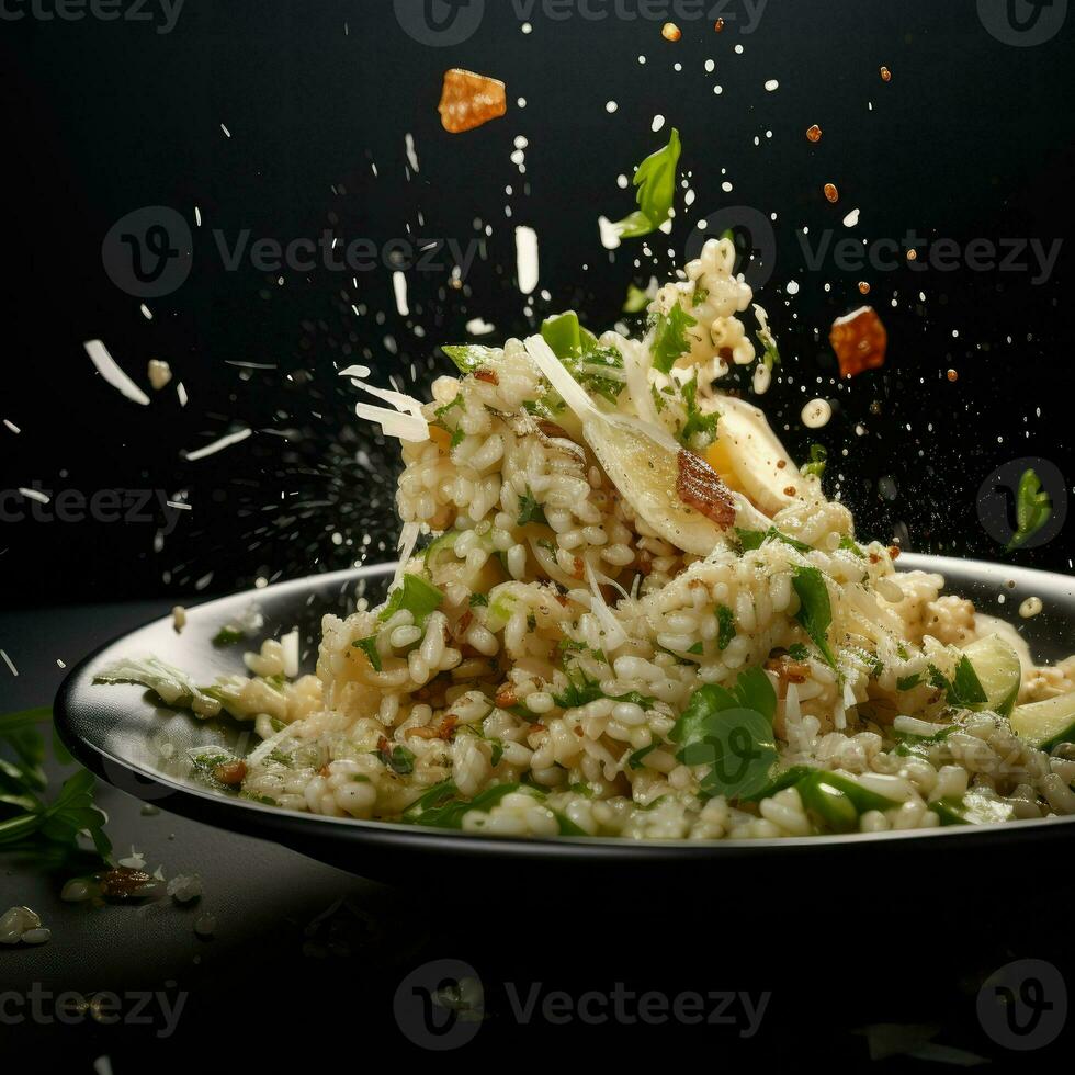 a photo of risotto