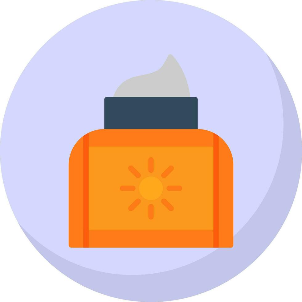 Sunscreen Vector Icon Design