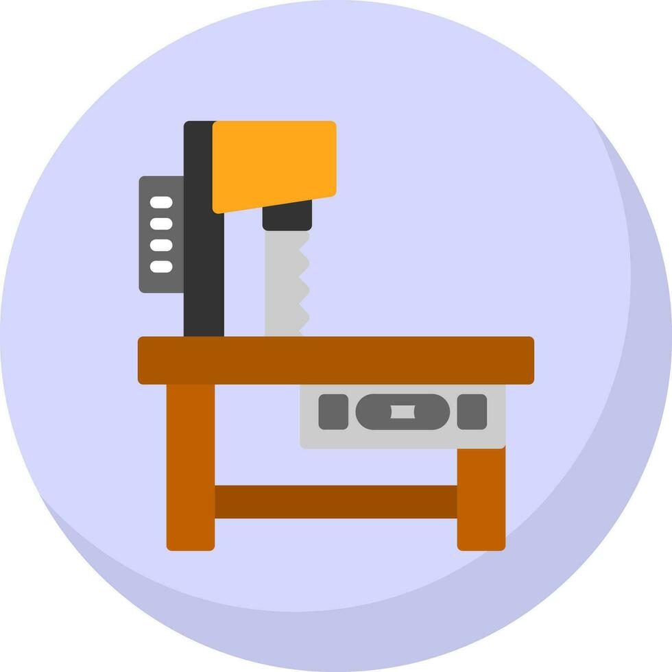 Band saw Vector Icon Design